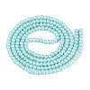 Baking Paint Glass Pearl Beads Strands DGLA-ZX001-05A-11-2