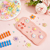 200Pcs 6 Styles Transparent Resin Cabochons CRES-SP0001-11-3