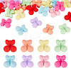 24Pcs 8 Styles Cherry Food Grade Eco-Friendly Silicone Focal Beads SIL-TA0003-06-2