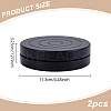 Flat Round Mini Plastic Rotated Turntable Sculpting Pottery Wheel CELT-WH0007-002B-3