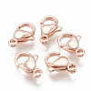 304 Stainless Steel Lobster Claw Clasps X-STAS-T031-16RG-1