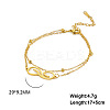 Infinity 304 Stainless Steel Double Layer Bracelets FS-WG70C3B-02-1