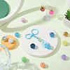 30Pcs 15 Colors Opaque Acrylic Beads OACR-SC0002-14-3