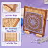 Rectangle Wood Crochet Blocking Board DIY-BC0013-59C-5