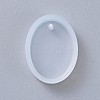 Oval Shape DIY Silicone Pendant Molds LS-X-AJEW-P038-01-3