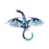 Dragon Alloy Rhinestone Brooches LS-JEWB-K018-14AS-03-1