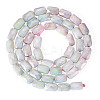 1Strand Anti-Tarnish Electroplate Glass Beads Strands GLAA-TA0003-99B-2