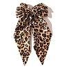 Leopard Print Bowknot Hair Barrettes PW-WGE0377-01-1