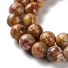 Dyed Natural Regalite/Imperial Jasper/Sea Sediment Jasper Beads Strands G-B124-C01-02-4