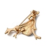 Alloy Enamel Pins for Clothes for Women JEWB-F042-12A-G-2