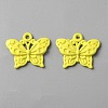 Baking Paint Alloy Pendants FIND-TAC0011-82H-2