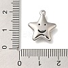 Anti-Tarnish 304 Stainless Steel Pendants STAS-S148-21P-3