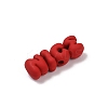 Spray Painted Alloy Beads PALLOY-S038-11A-2