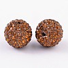 Grade A Rhinestone Pave Disco Ball Beads RB-Q105-7-2