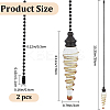 Glass Celling Fan Pull Chain Extender AJEW-WH0010-97EB-2