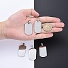 Tarnish Resistant 304 Stainless Steel Big Pendants LS-STAS-I140-19F-S-6