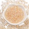 6/0 Inside Colours Fringe Glass Seed Beads SEED-A034-03H-2