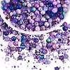 2 Bag Glass Round Beads Set JX547N-1