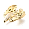 Brass Micro Pave Cubic Zirconia Pendants KK-U061-16G-2