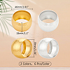 12Pcs 2 Colors Iron Napkin Rings AJEW-PH0011-37-2