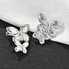 304 Stainless Steel Studs Earrings for Women EJEW-K306-24P-1