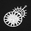 Non-Tarnish 201 Stainless Steel Pendants STAS-S105-LA113-2