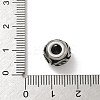 304 Stainless Steel European Beads STAS-H238-09K-AS-3