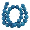 Natural White Jade Gemstone Bead Strands G-D610-8mm-2