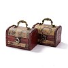 Vintage Wooden Jewelry Box AJEW-M034-01D-1