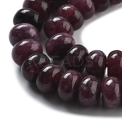 Natural White Jade Beads Strands G-E507-01K-1