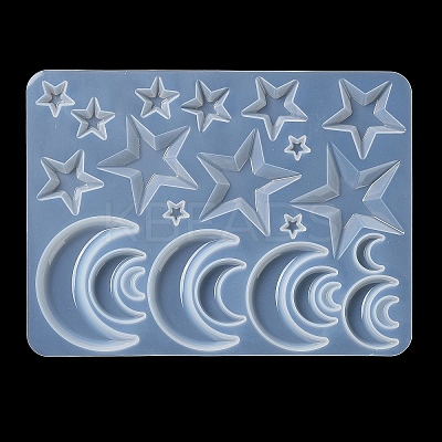 Astronomy Theme DIY Silicone Cabochon Molds SIMO-C006-01C-1