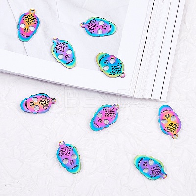 201 Stainless Steel Pendants STAS-SZ0001-81-1