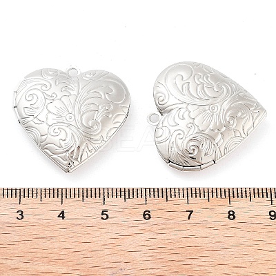 Brass Locket Pendants KK-M263-01P-1