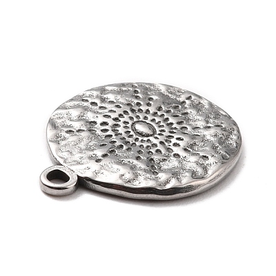 Tarnish Resistant 304 Stainless Steel Pendants Rhinestone Settings STAS-B024-89P-1