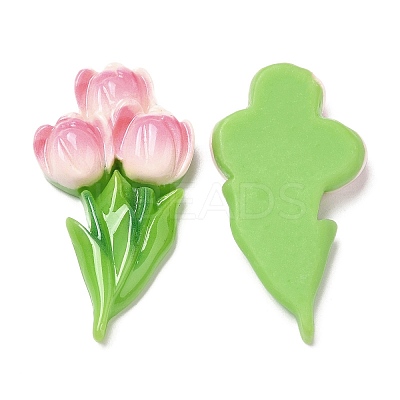 Opaque Resin Cabochons RESI-G072-04A-1