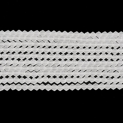 Imitate Austrian Crystal Frosted Glass Beads Strands EGLA-A039-T2mm-MD13-1
