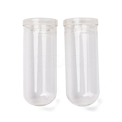 Glass Dome Cloche Cover AJEW-P043-L-1