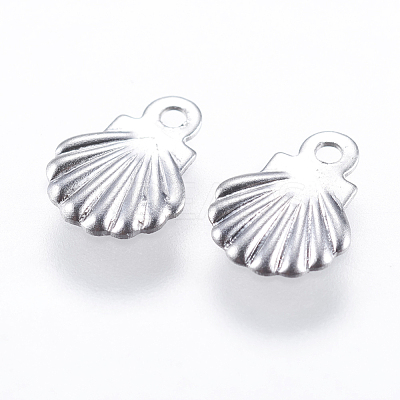 Non-Tarnish 316 Surgical Stainless Steel Charms X-STAS-F147-02P-1
