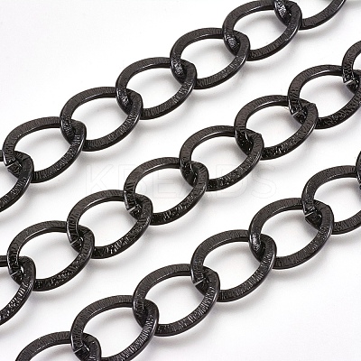 Aluminium Twisted Chains Curb Chains CHF003Y-16-1