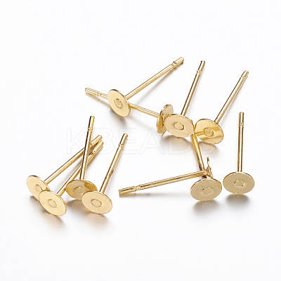 Stud Earring Findings X-KK-C2904-G-1