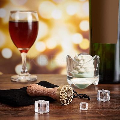 1Pc Brass Stamp Head DIY-OC0008-35A-1