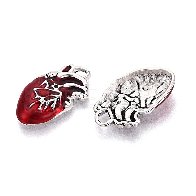 Alloy Enamel Pendants FIND-A021-04S-1