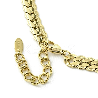 304 Stainless Steel with Seashell Necklaces NJEW-Q322-04G-1
