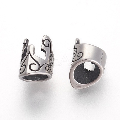 304 Stainless Steel Beads STAS-F194-09P-1
