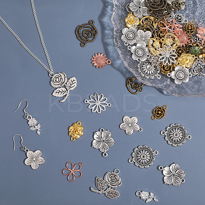 92PCS 23 Style Alloy Pendants PALLOY-CA0002-48-1