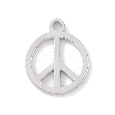 Non-Tarnish 304 Stainless Steel Charms STAS-K286-01B-P-1
