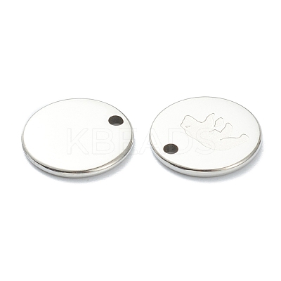 Non-Tarnish 304 Stainless Steel Charms X-STAS-P280-11P-1