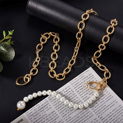 Yilis Handmade Alloy Link Chains LCHA-YS0001-01-1