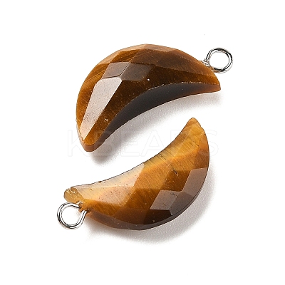 Natural Tiger Eye Pendants G-L614-D05-P04-1