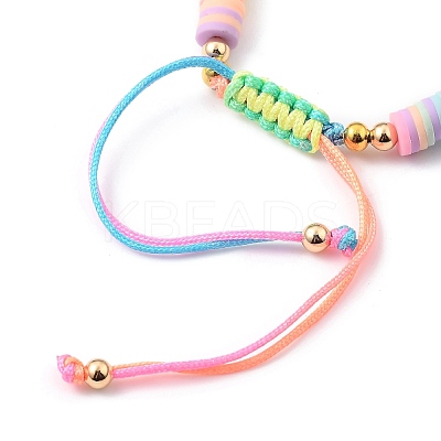 Adjustable Nylon Cord Braided Bead Bracelets BJEW-JB05490-03-1